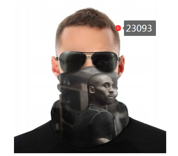 NBA 2021 Los Angeles Lakers #24 kobe bryant 23093 Dust mask with filter->nba dust mask->Sports Accessory